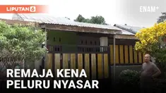 Seorang remaja putri berusia 13 tahun menjadi korban peluru nyasar saat sedang tertidur di kamarnya di Kota Kendari, pada Minggu (11/2/2024) dini hari.