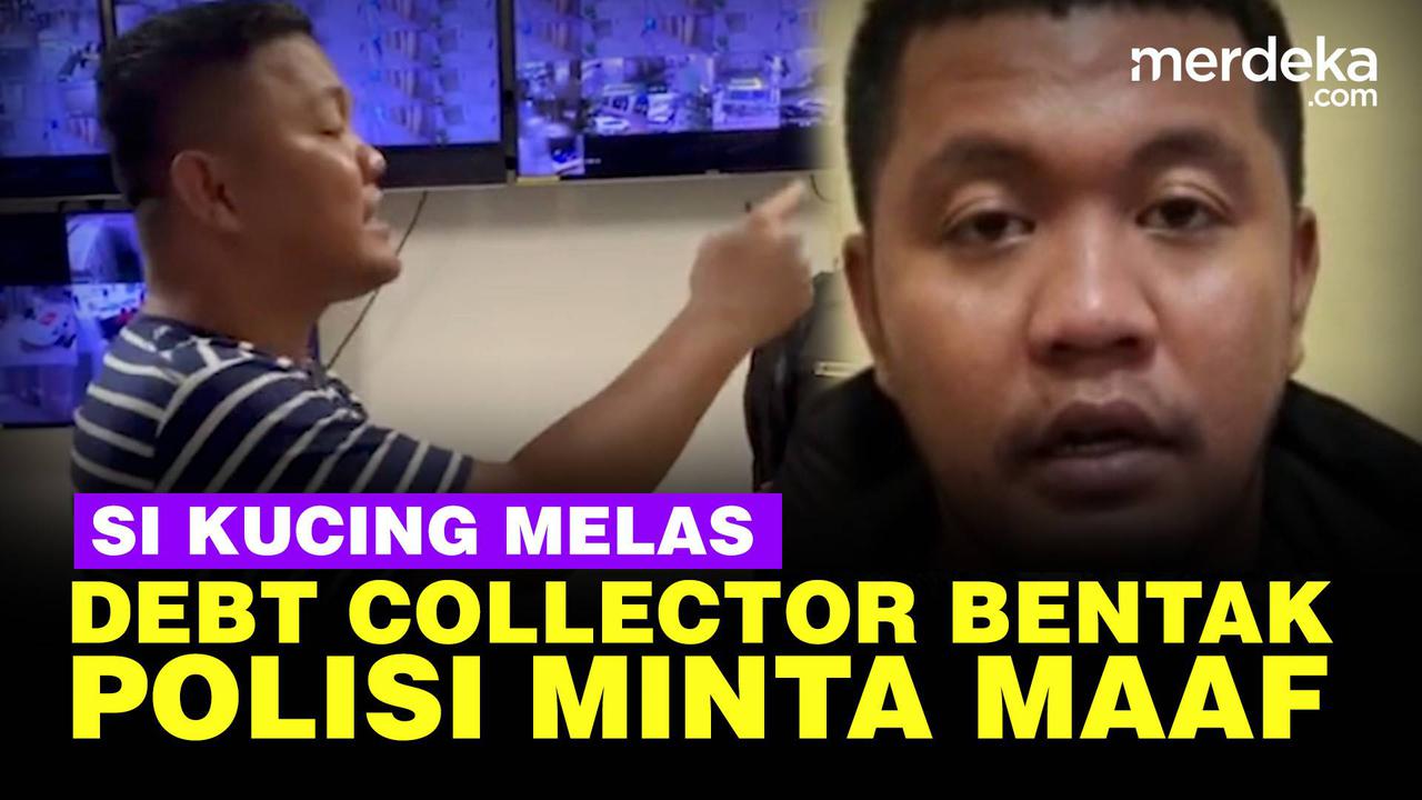VIDEO: Melas, Debt Collector Bentak Polisi Minta Maaf "Rekan Jangan Tiru Kami"