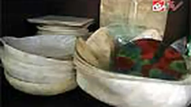 Pigura Unik dari Limbah Kerang
