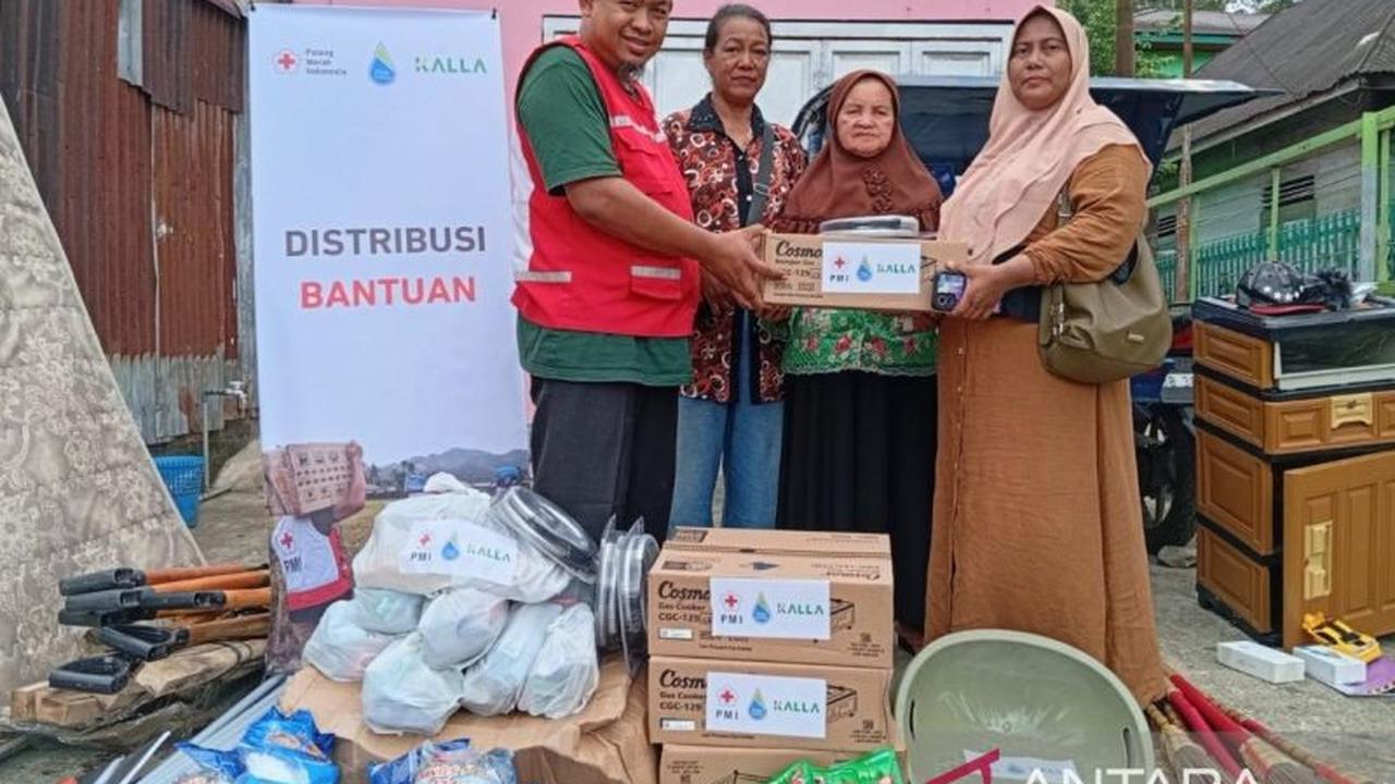 PMI Sumut Percepat Pemulihan Pascabencana Banjir Sibolga, Salurkan Bantuan ke Wilayah Terdampak