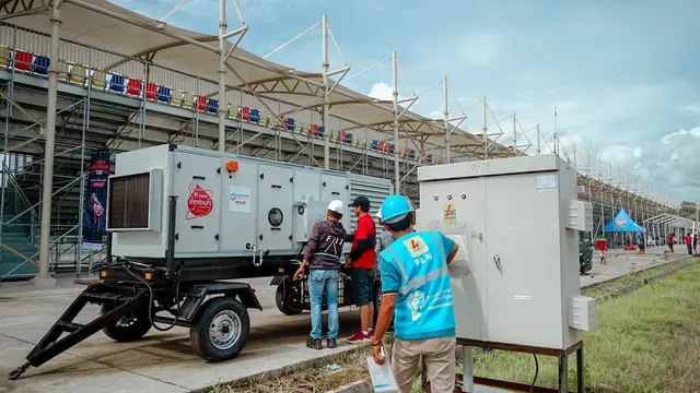 PLN memastikan persiapan infrastruktur kelistrikan untuk ajang balap motor internasional World Superbike (WSBK) 2023 yang kembali digelar di Sirkuit Mandalika pada 3-5 Maret 2023 mencapai 100 persen. (Dok PLN)
