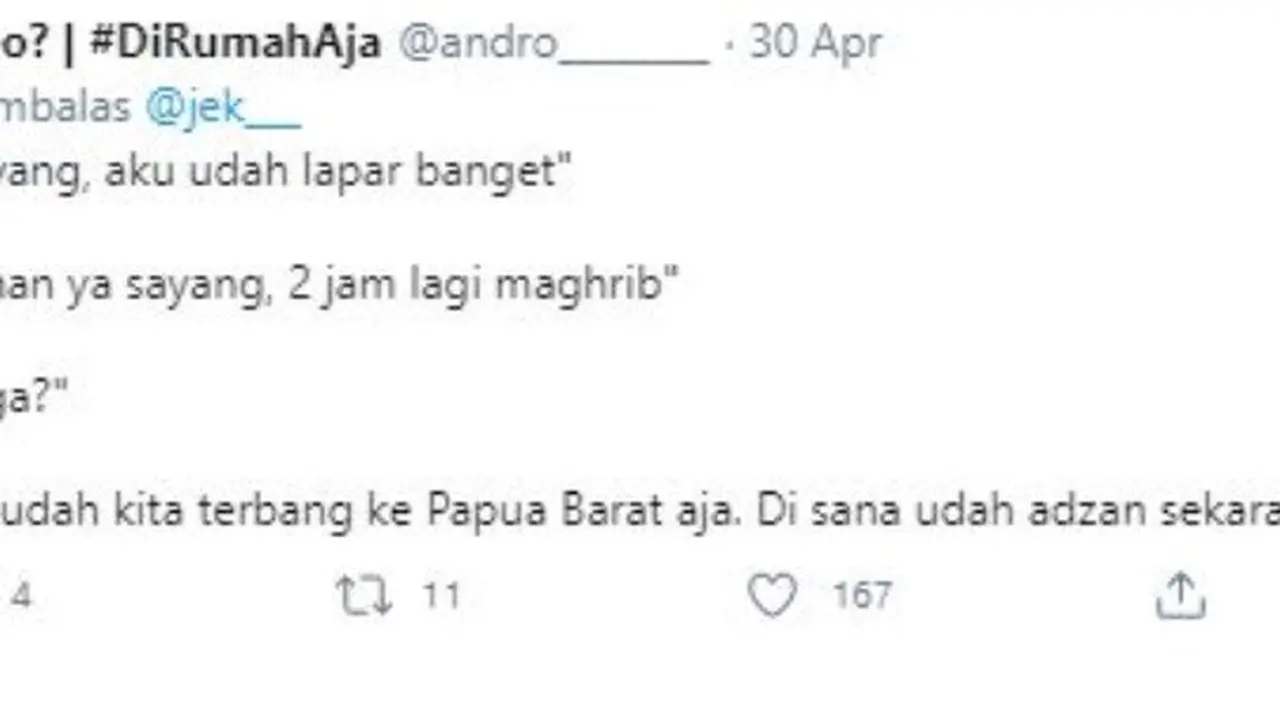 cuitan kocak batalin puasa