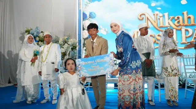 Nikah Gratis PAN Bantu 28 Pasangan Wujudkan Harapan Berkeluarga