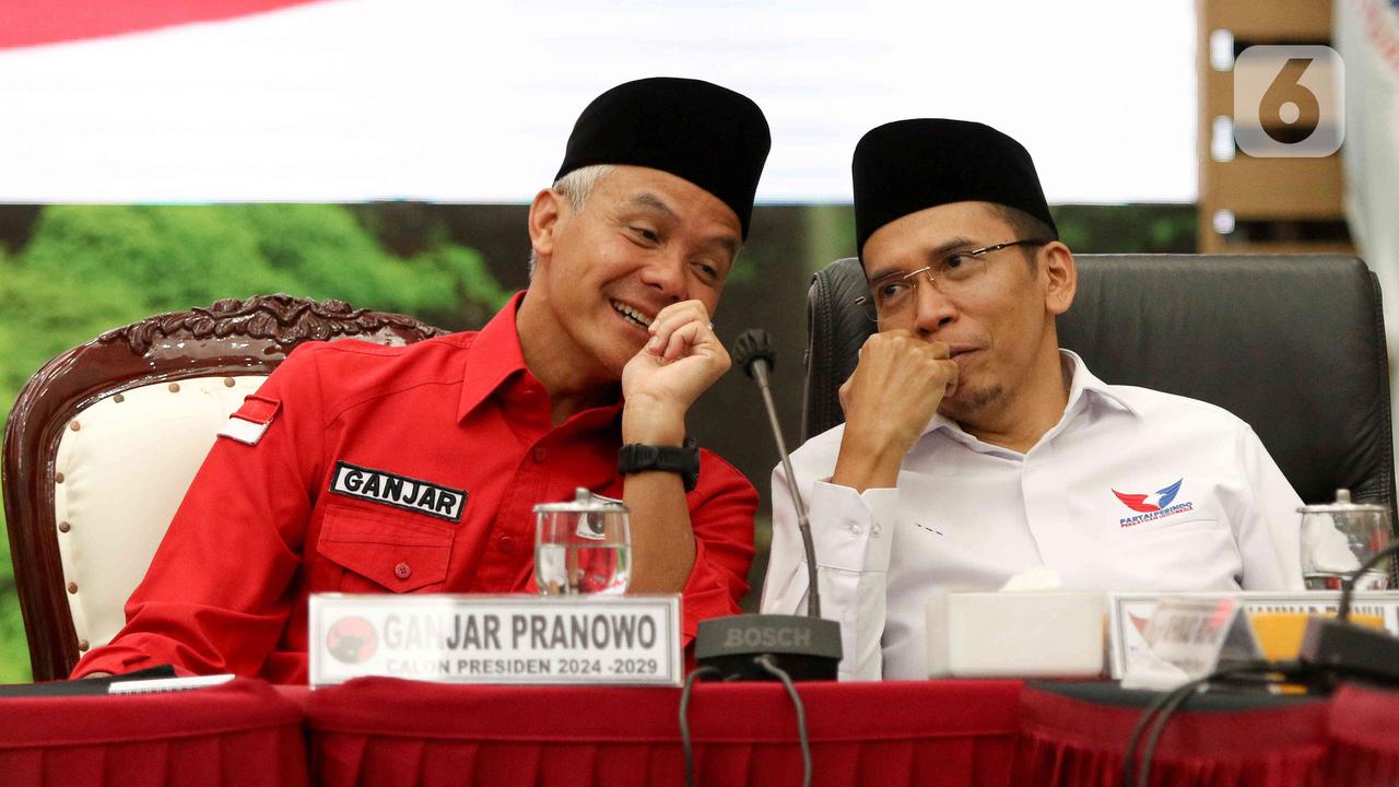 Ganjar Pranowo dan TGB Muhammad Zainul Majdi