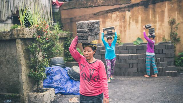 Ilustrasi gotong royong