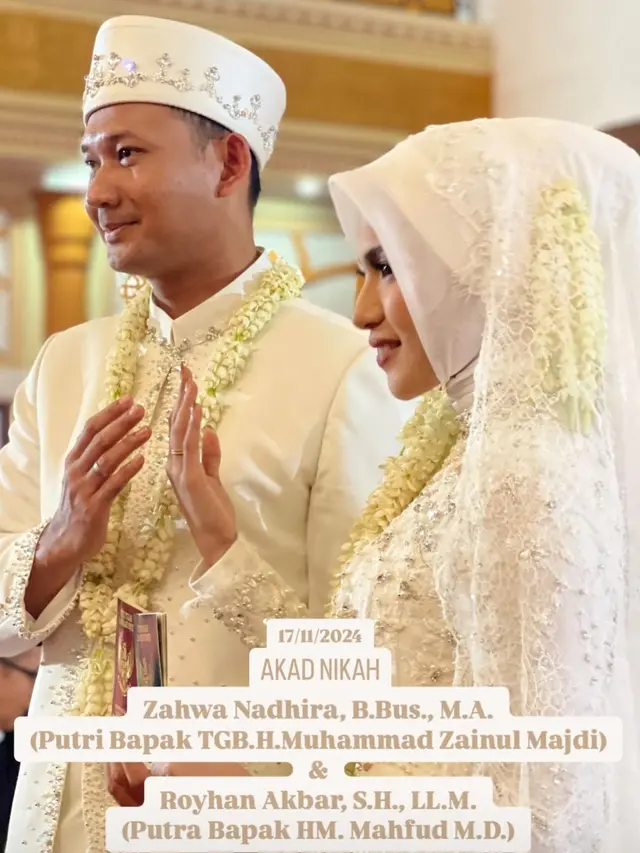 Zahwa Nadhira Menantu Mahfud MD