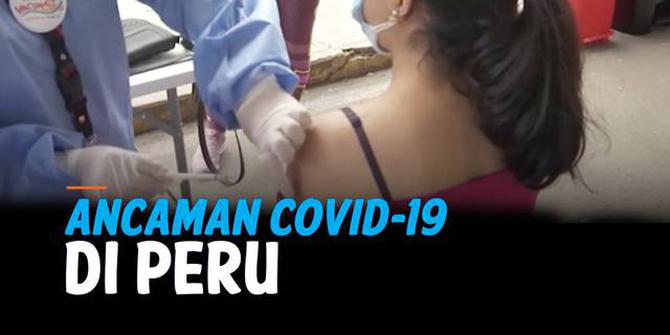 VIDEO: Covid-19 Kian Ancam Nyawa, Dokter Militer Peru Berunjuk Rasa