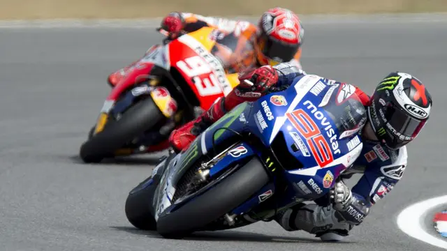 Jorge Lorenzo (AFP PHOTO / JOE KLAMAR)