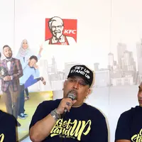 Foto preskon film Get Up Stand Up (Yunan Laziale/bintang.com)