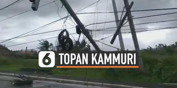 VIDEO: Topan Kammuri Hantam Filipina, Permukiman Rusak
