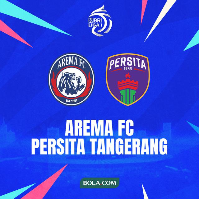 BRI Liga 1 - Arema FC Vs Persita Tangerang