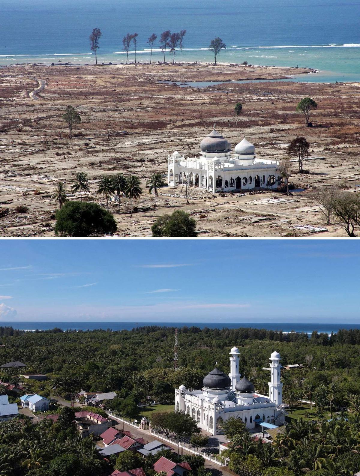 Potret Pilu Kehancuran Akibat Tsunami Aceh 20 Tahun Lalu