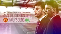 Manchester United vs Wolfsburg (Liputan6.com/Ari Wicaksono)