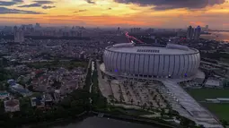 PT Jakarta Propertindo (Jakpro) mengupayakan agar Jakarta International Stadium (JIS) bisa memikat pengunjung di luar acara khusus seperti konser musik dan lainnya. (merdeka.com/Arie Basuki)