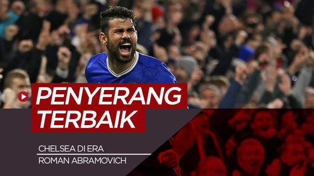 Berita motion grafis 5 penyerang terbaik Chelsea Era Roman Abramovich, Diego Costa salah satunya.