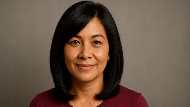 7 Model Rambut Panjang Sebahu Usia 40-50 Tahun, Tampilan Lebih Awet ...