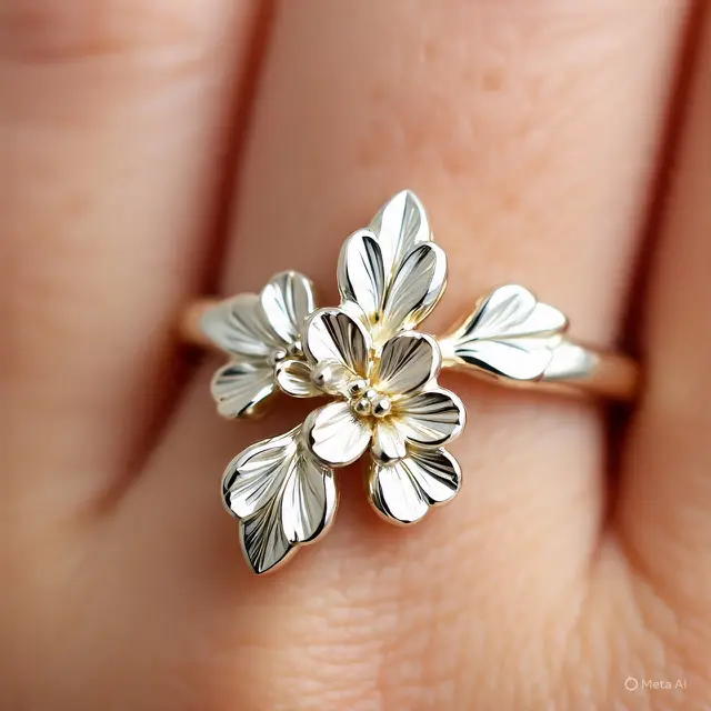 Cincin Emas Putih