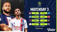 Jadwal Lengkap Pertandingan Ligue 1 2022/23 Pekan Ketiga Live Vidio 21-22 Agustus 2022