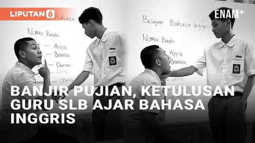 VIDEO: Viral Ketulusan Guru SLB Mengajar Bahasa Inggris ke Siswa Tunarungu