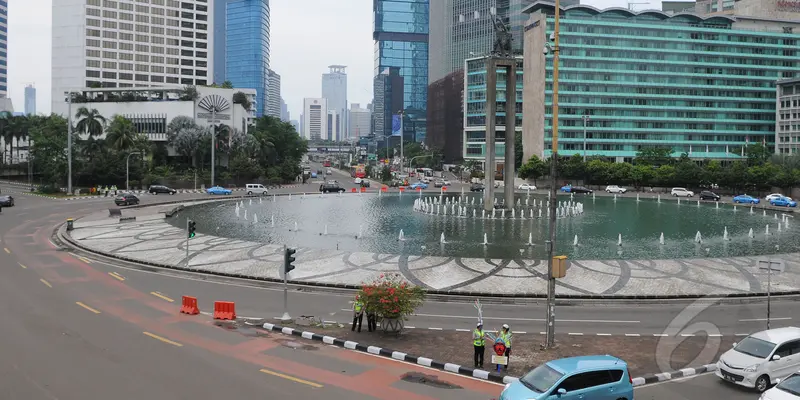Penampakan Jalan di Jakarta Saat Libur Paskah