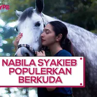 Melihat pertandingan berkuda yang diselenggarakan artis cantik Nabila Syakieb dikandang kuda miliknya, Arthayasa Stable, Depok, Jawa Barat. Simak keseruannya dalam videoberikut ini ya!
