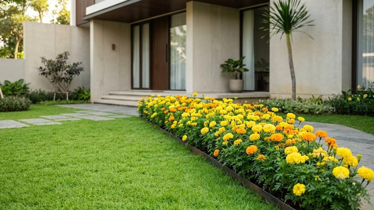 Marigold Menghadirkan Nuansa Ceria (AI Generated)
