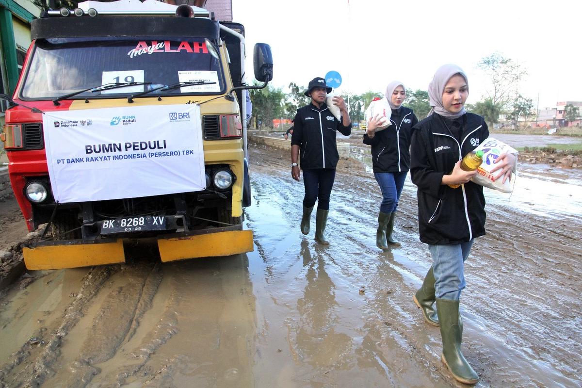 Relawan BRI Peduli Terjun Langsung ke Lokasi Bencana Aceh Tamiang, Salurkan Bantuan dan Percepat Pemulihan Pasca Bencana