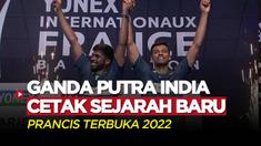 Berita video Satwiksairaj Rankirredy / Chirag Shetty Jadi Juara di Prancis Terbuka 2022