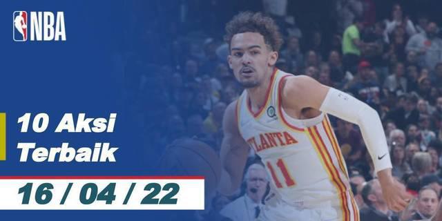 VIDEO: 10 Aksi Terbaik NBA Hari Ini, Salah Satunya Tembakan Three Point Trae Young