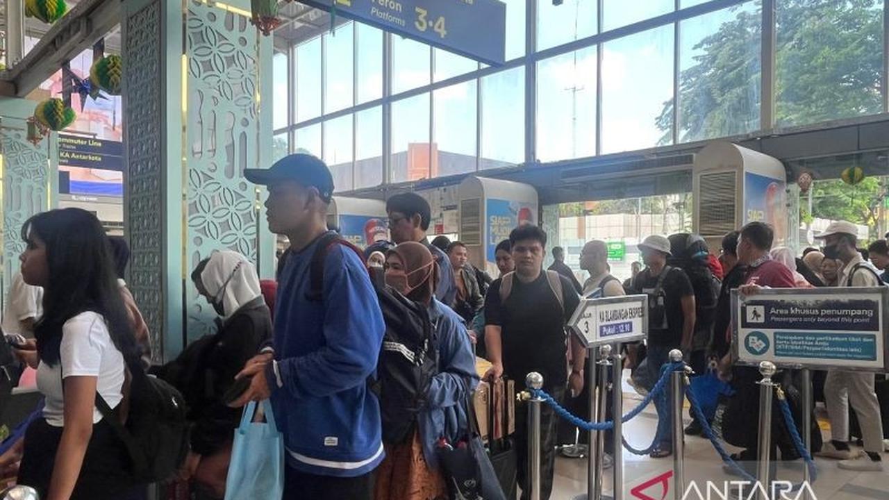 KAI Daop 1 Jakarta Targetkan Peningkatan 8 Persen Penumpang Kereta Lebaran Tahun Ini