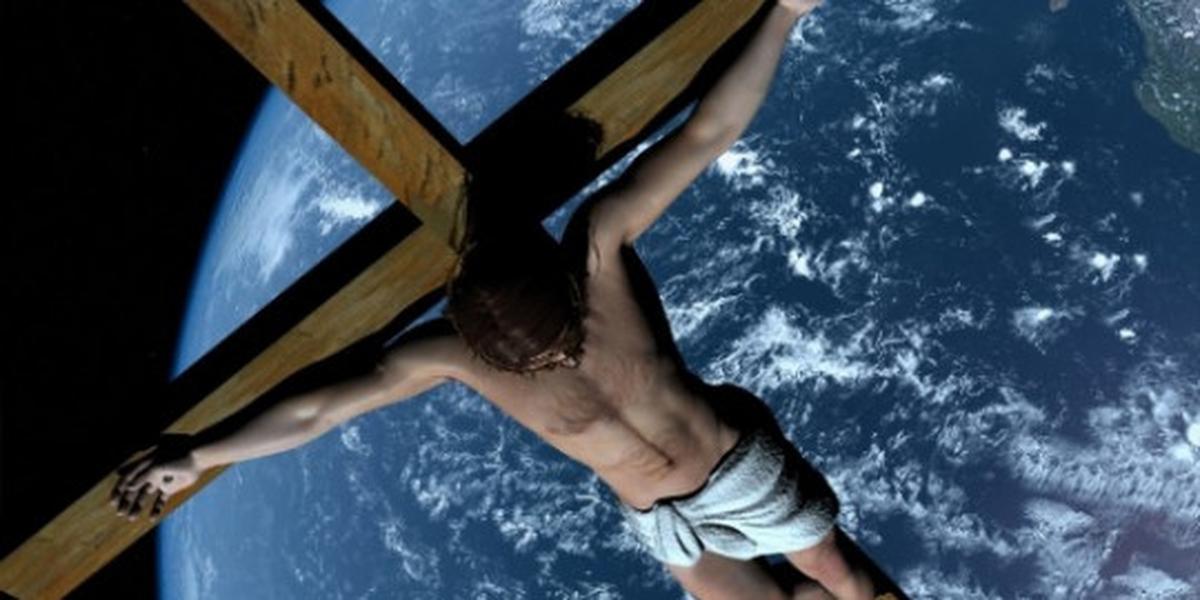 Yesus digambarkan berpose cabul