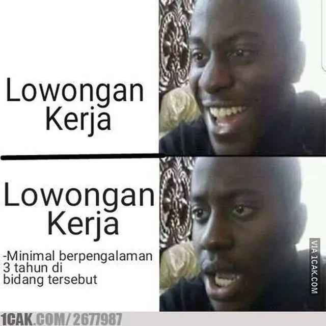 6 Meme Kocak Lowongan Kerja Ini Bikin Senyum Nyengir Hot