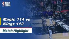 Berita Video Highlights NBA 2019-2020, Orlando Magic Vs Sacramento Kings 114-112