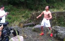 Syuting iklan jamu di Merapi, Pacquiao kedinginan