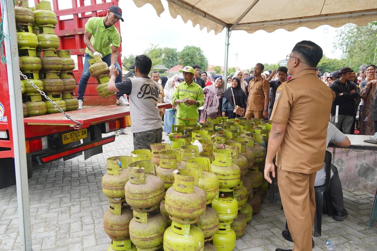 Bantu Masyarakat Terdampak Bencana, Pertamina Gelar Operasi Pasar LPG 3 Kg di Wilayah Aceh