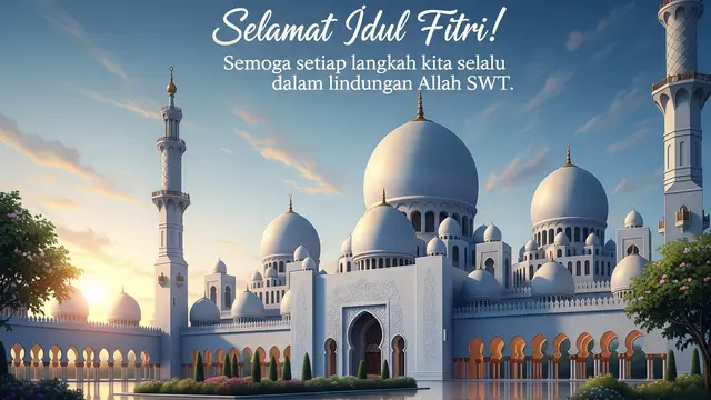 Gambar Ucapan Idul Fitri 2026