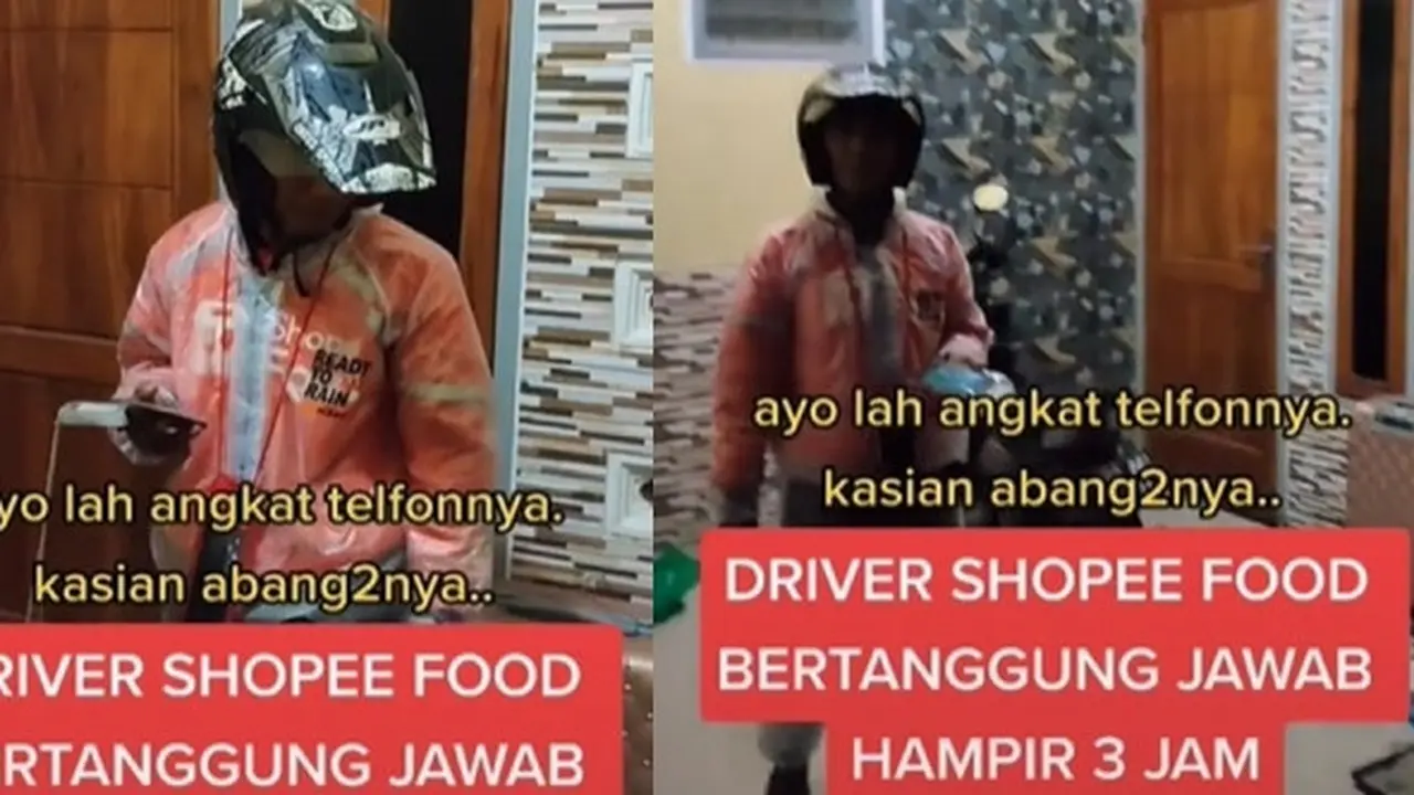 Antar Makanan Sampai Menunggu 3 Jam, Perjuangan Ojol Ini Bikin Pilu