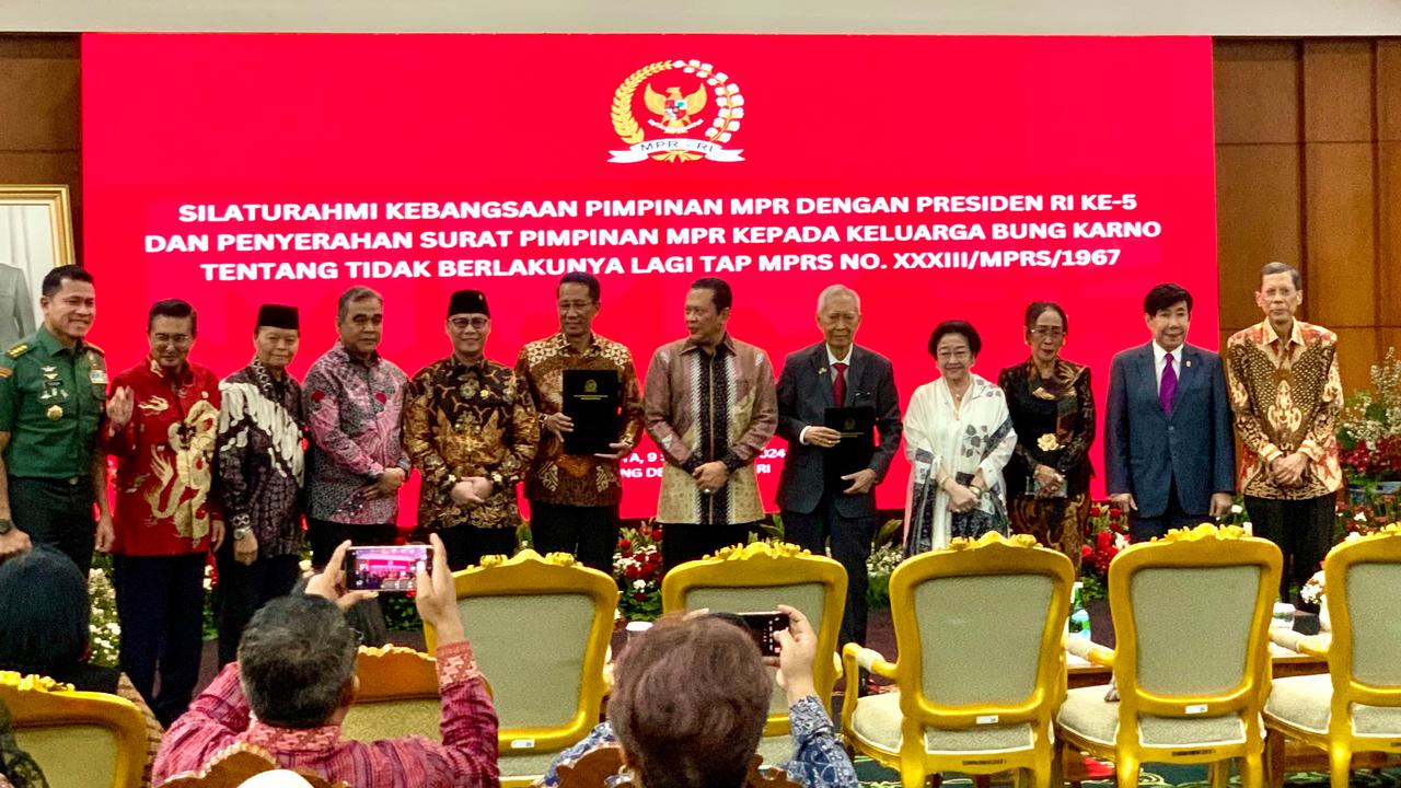 TAP MPRS No XXXII/MPRS/1967 Dicabut, Tuduhan Bung Karno Penghianat Bangsa Tidak Terbukti