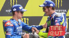 Vinales kabarnya sudah terbang ke Italia untuk tanda tangan kontrak dengan Yamaha. Dia akan berduet dengan Rossi hingga 2018.