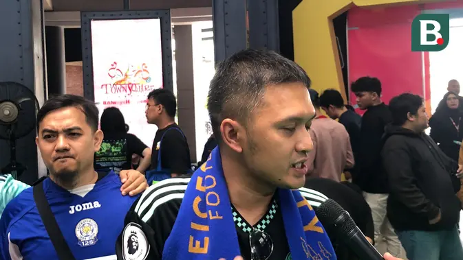 <p>Rendy dari Indo Foxes di kegiatan Vidio Premier League Fan Festival 2024. (Bola.com/Lutfi Galih Pawening)</p>