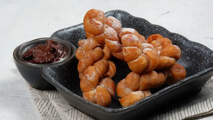 donat kepang korea