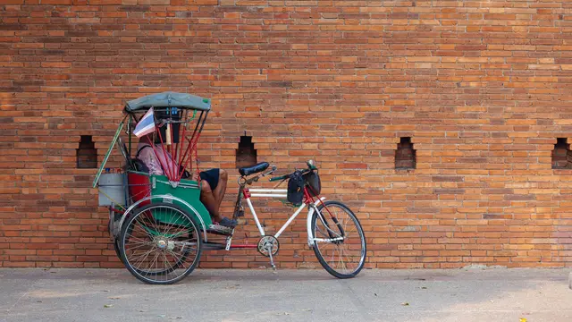 Ilustrasi tukang becak
