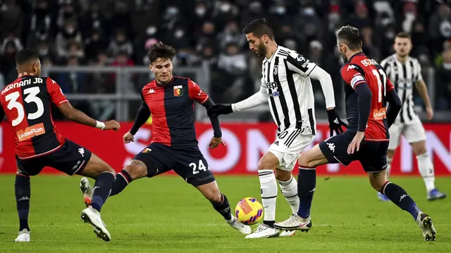 FOTO: Juventus Lumat Genoa 2-0