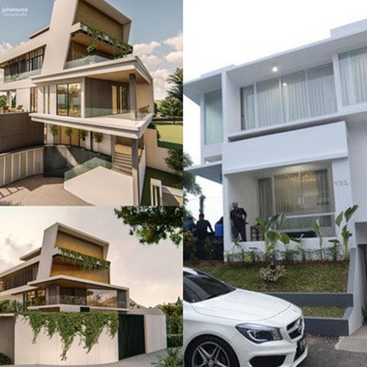 6 Potret Desain Rumah Baru Verrell Bramasta Yang Bergaya Futuristik Hot Liputan6com
