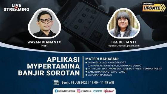 Liputan6 Update: Aplikasi Mypertamina Banjir Sorotan