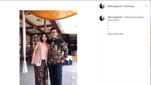 Rifat Umar (Foto: Instagram/@rifatsungkar93)