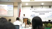 Kemenkumham Maluku menggelar Bimbingan Teknis (Bimtek) terkait perlindungan KI bagi para pemangku kepentingan di Maluku.(Ist).