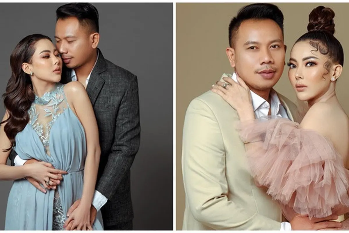 Sempat Disebut Orang Ketiga, Ini 6 Pemotretan Vicky Prasetyo dan Ayu Aulia