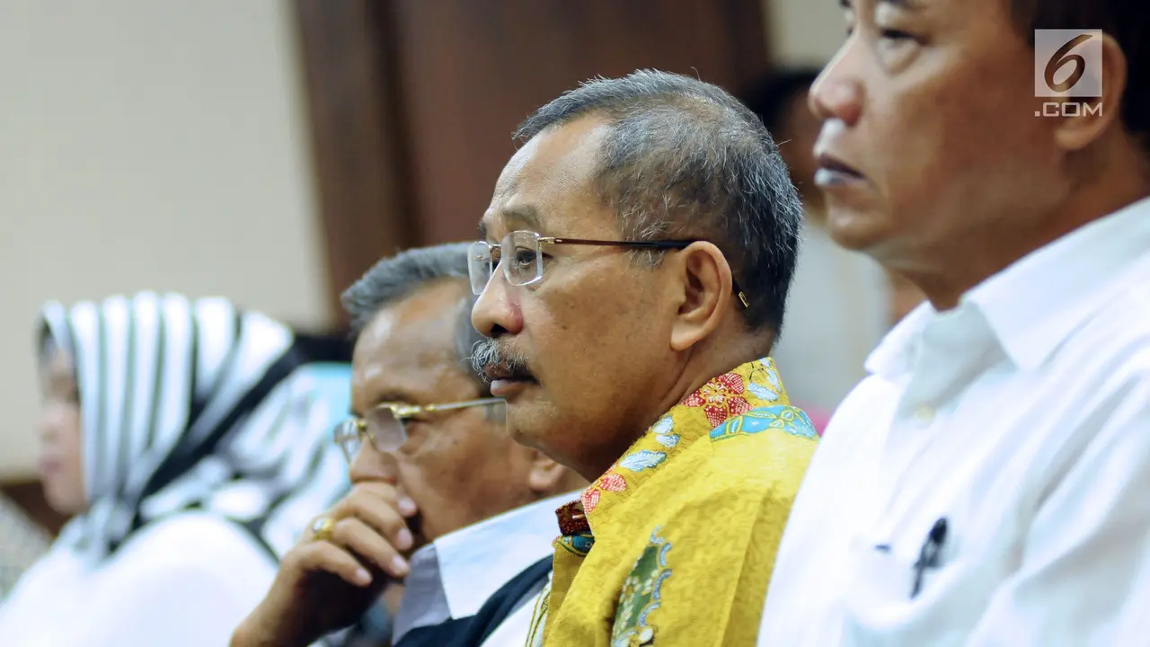 Ketua Pengadilan Tinggi Manado, Sudiwardono Jalani Sidang Dakwaan