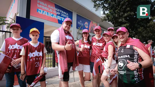 Suporter Latvia - Piala Dunia FIBA 2023